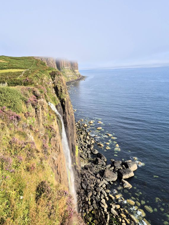 Kilt Rock and the spectacular Mealt Falls.